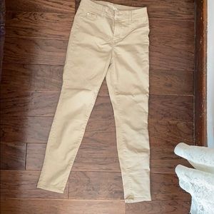 Sz 6 GUC High Rise Ankle Jegging in Khaki